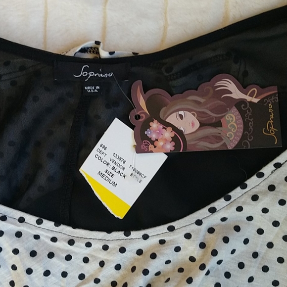 NWT Soprano blouse - Picture 3 of 4